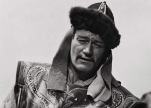 John Wayne as 'The Conqueror'